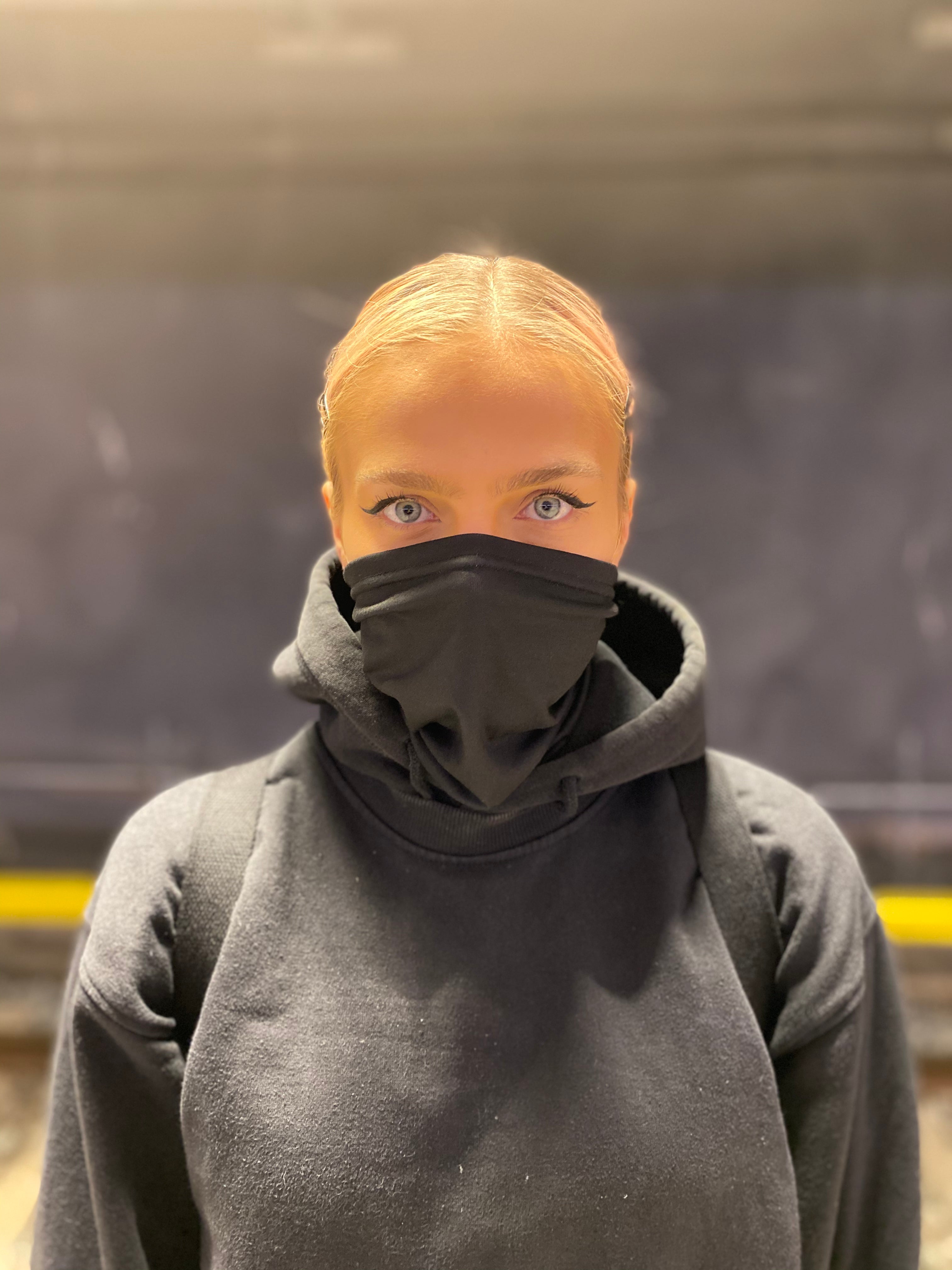 Yksiväriset kangasmaskit